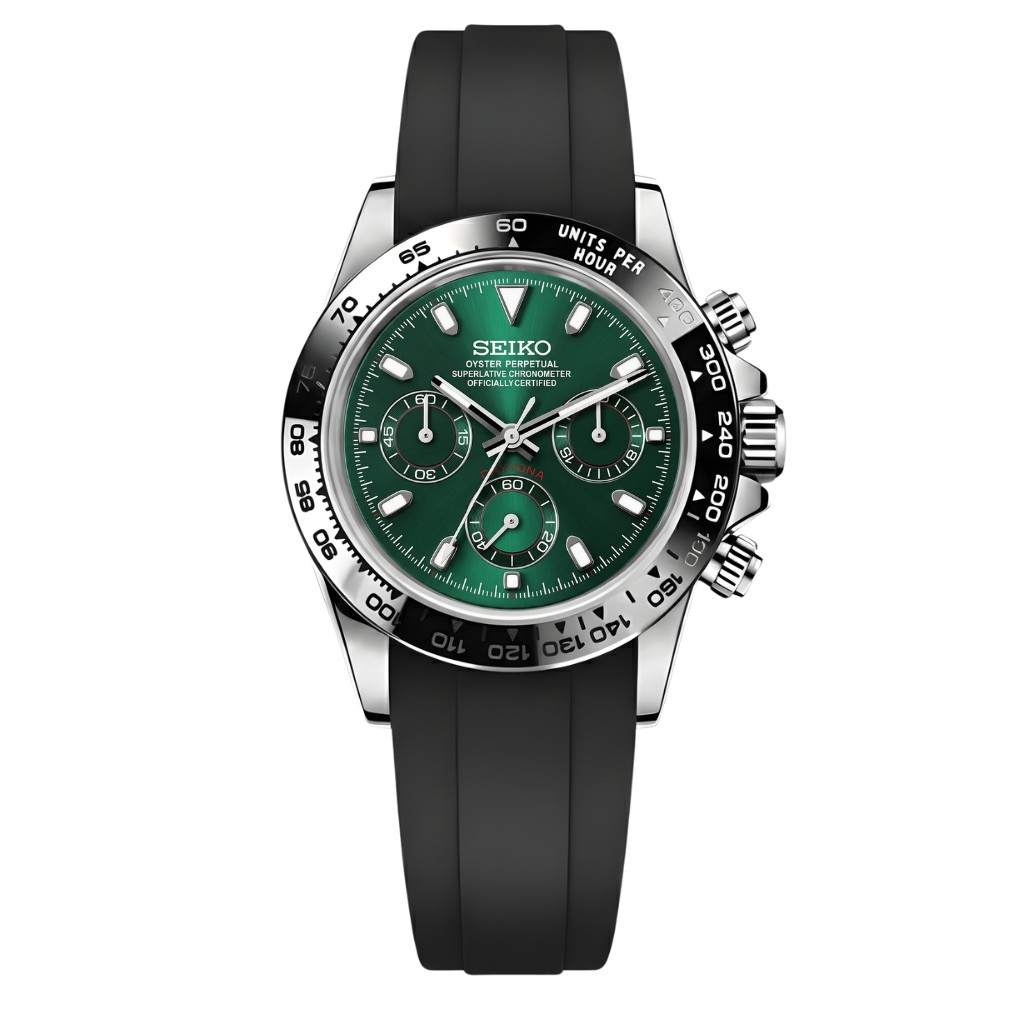 Seiko Mod Daytona Oysterflex