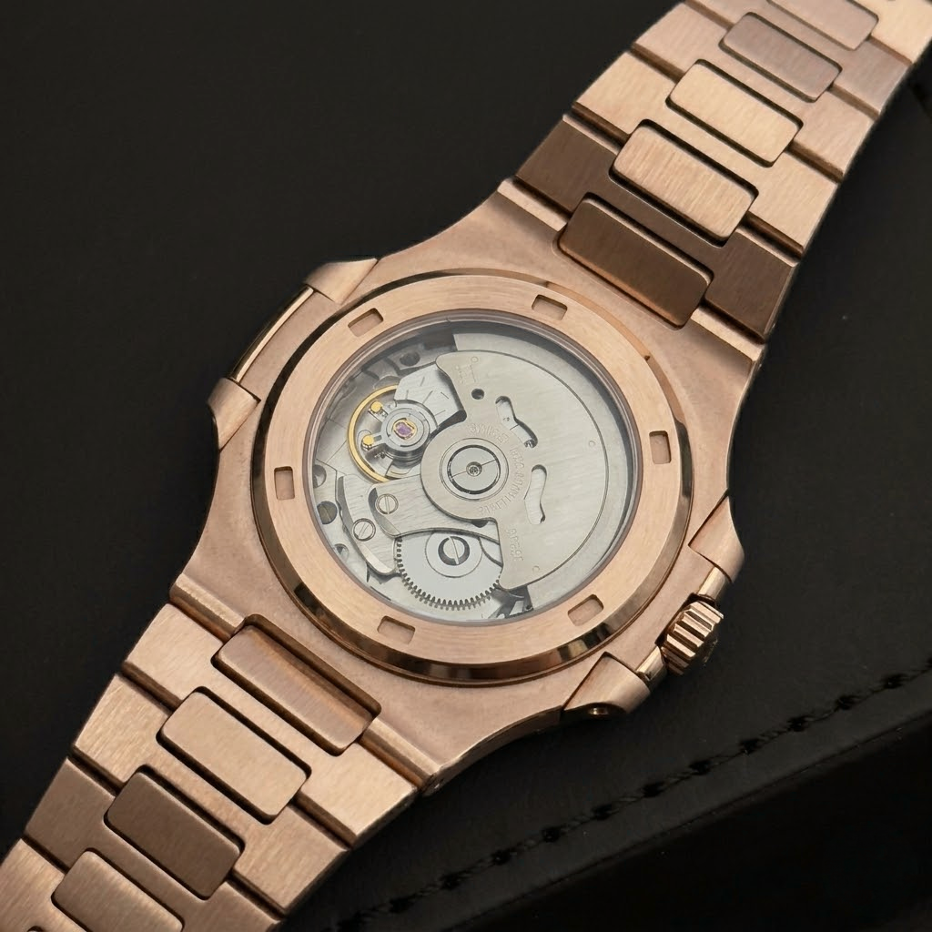 Seiko Mod Nautilus Or Rose