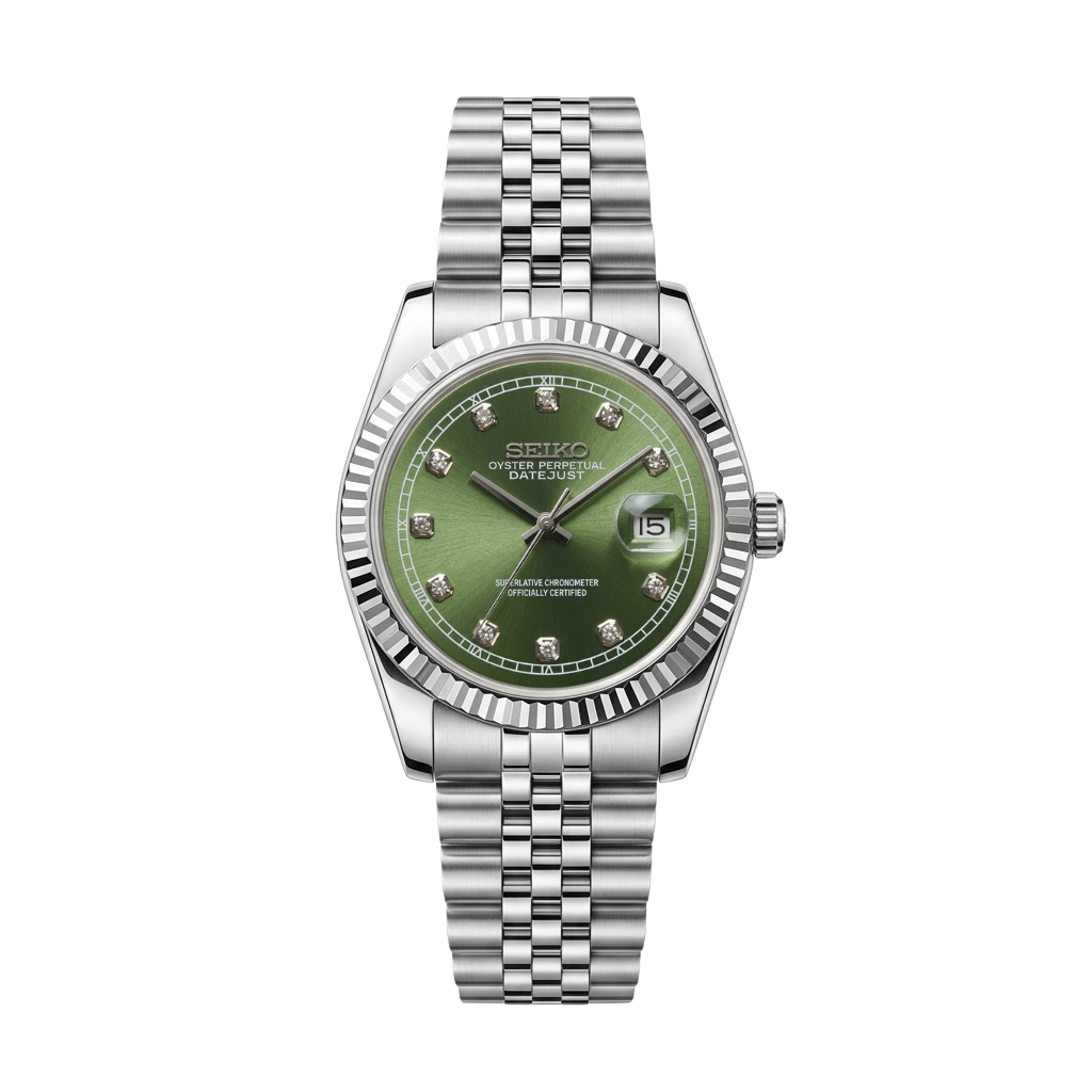 Seiko Mod Datejust Diamant