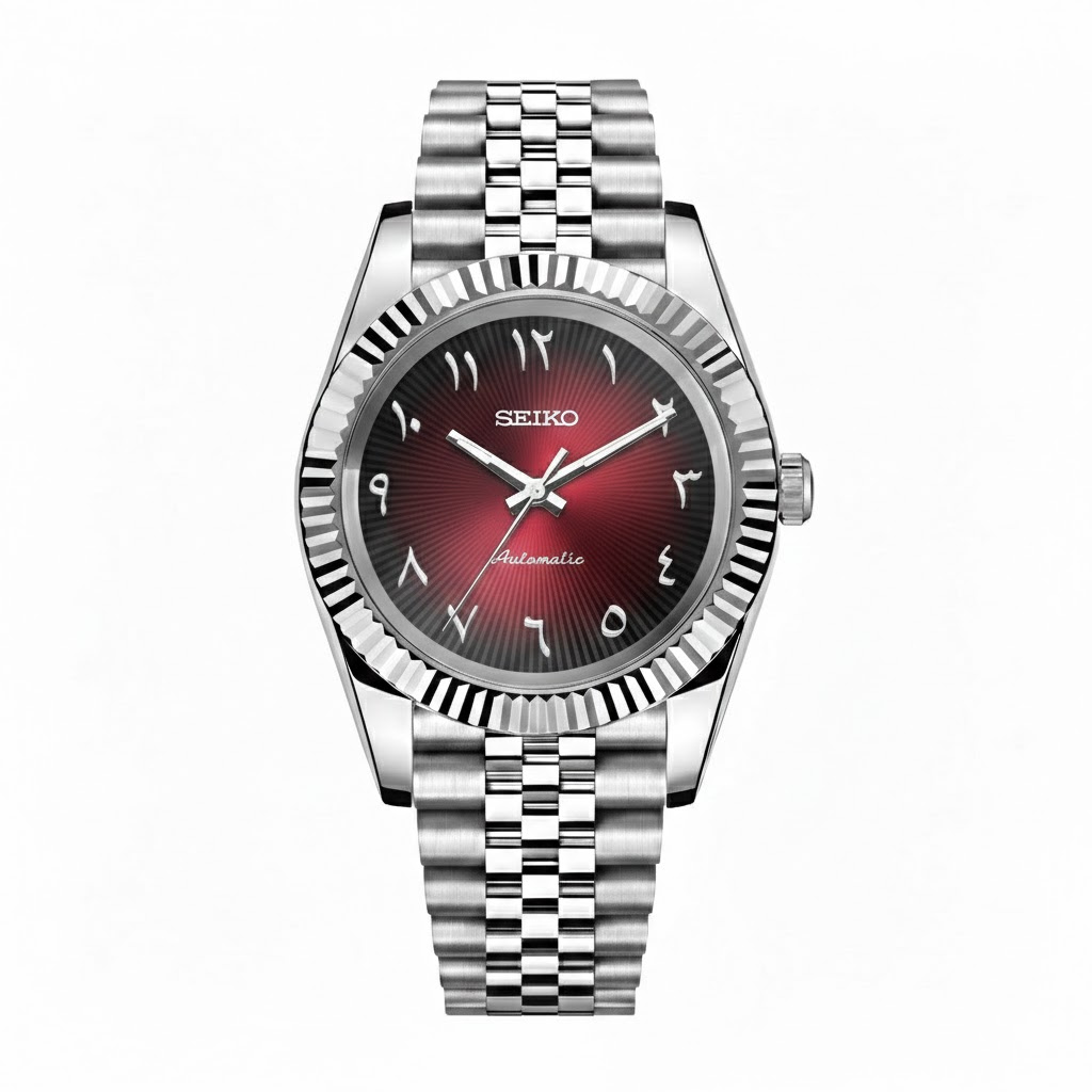 Seiko Mod Datejust Arabic Dial