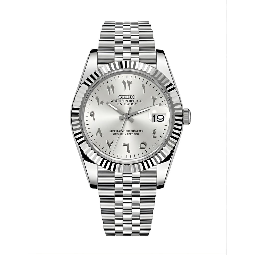 Seiko Mod Datejust Arabic Dial