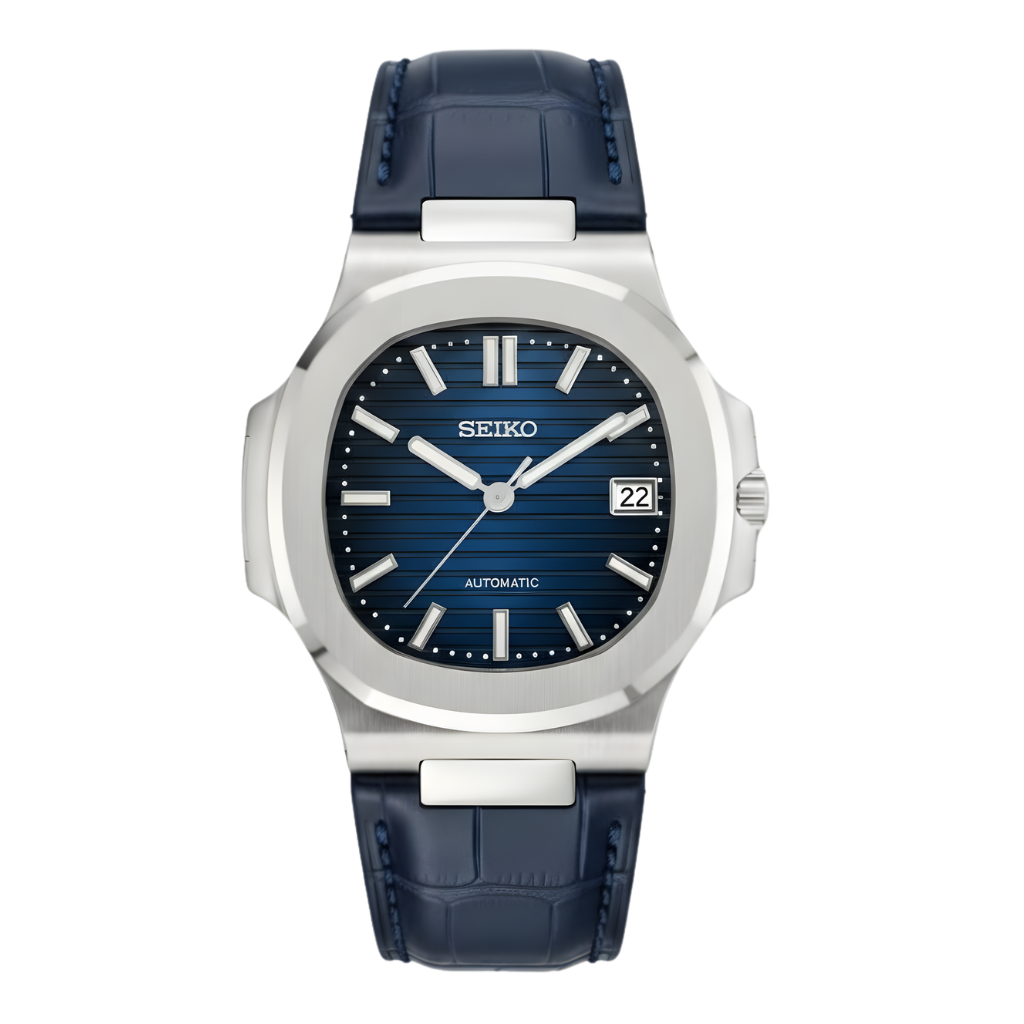 Seiko Mod Nautilus Cuir