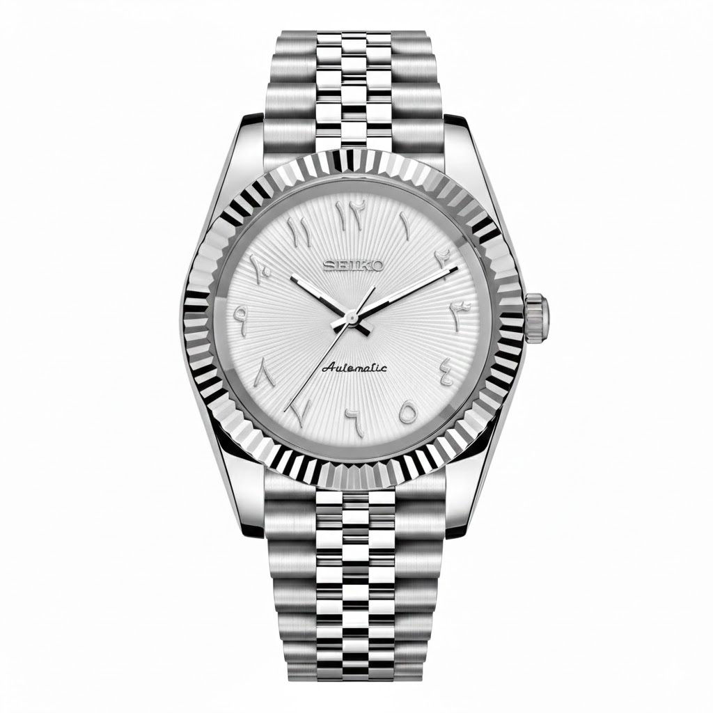 Seiko Mod Datejust Arabic Dial