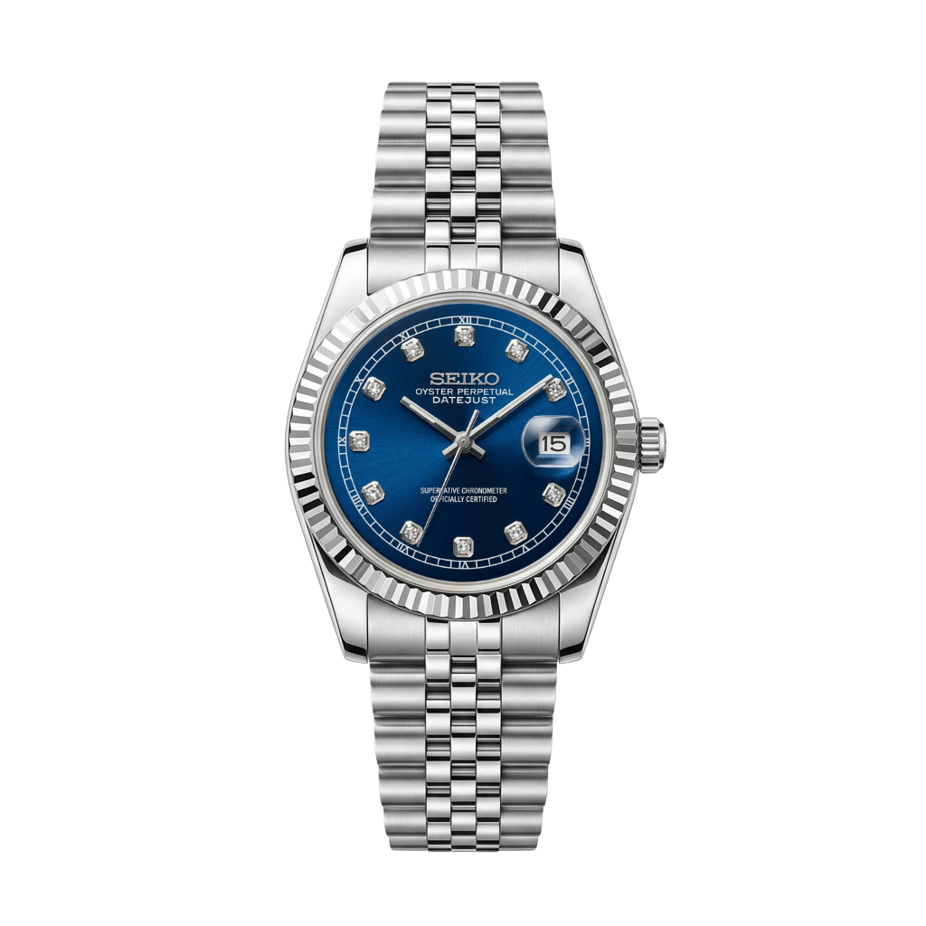 Seiko Mod Datejust Diamant