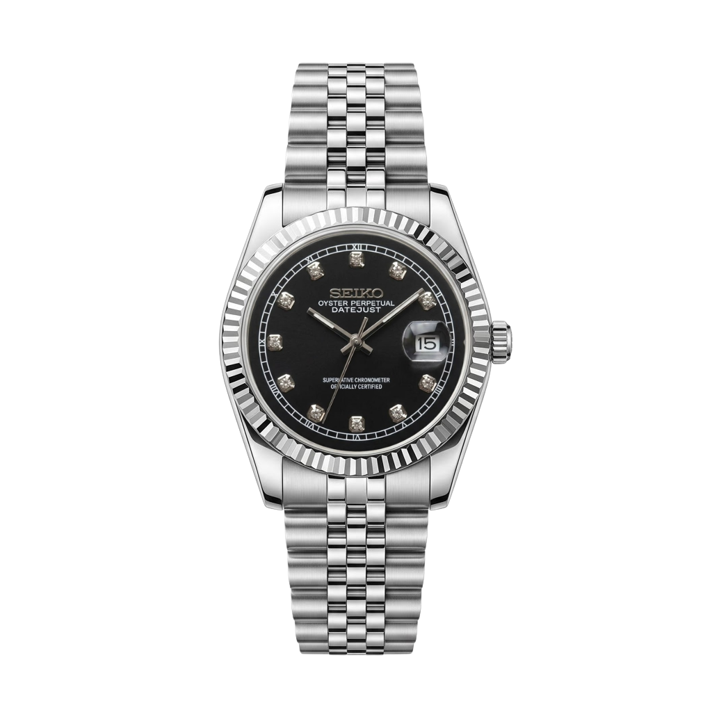 Seiko Mod Datejust Diamant