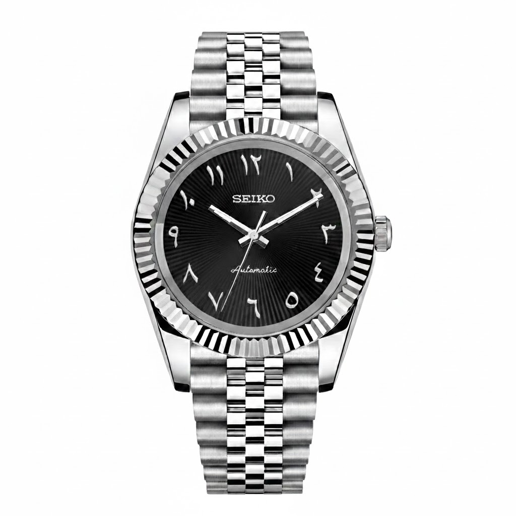 Seiko Mod Datejust Arabic Dial