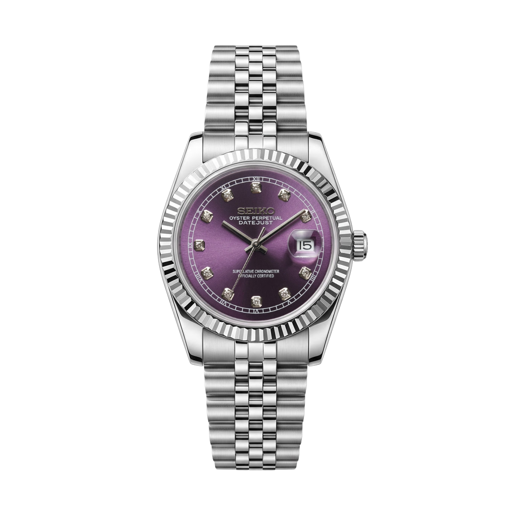 Seiko Mod Datejust Diamant