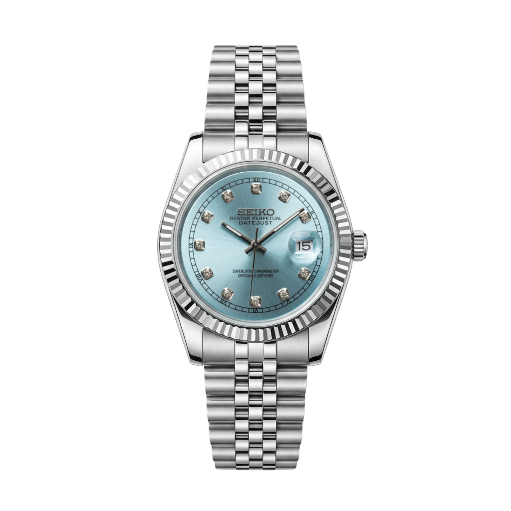 Seiko Mod Datejust Diamant