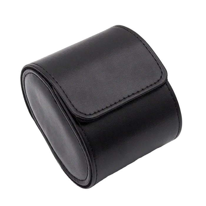 Boîte Cuir Noir Double Ouverture