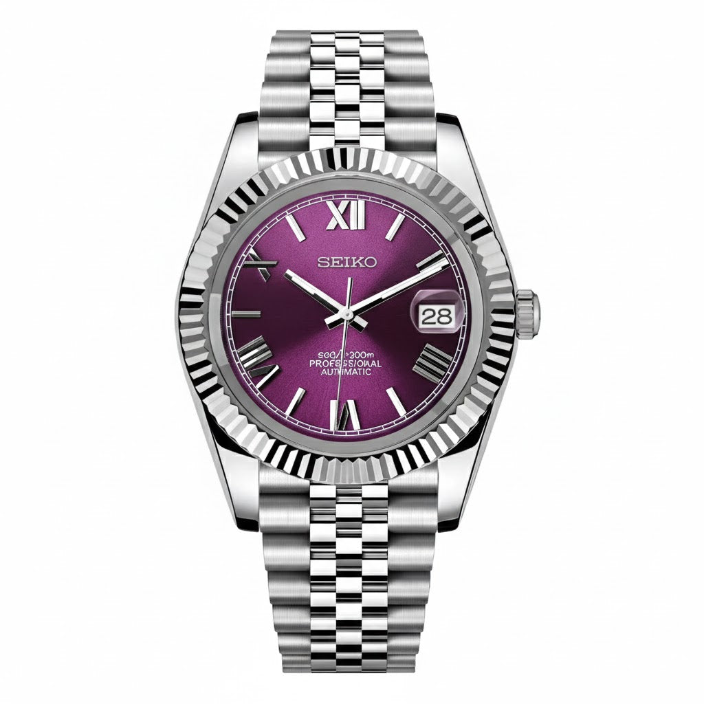 Seiko Mod Datejust romain