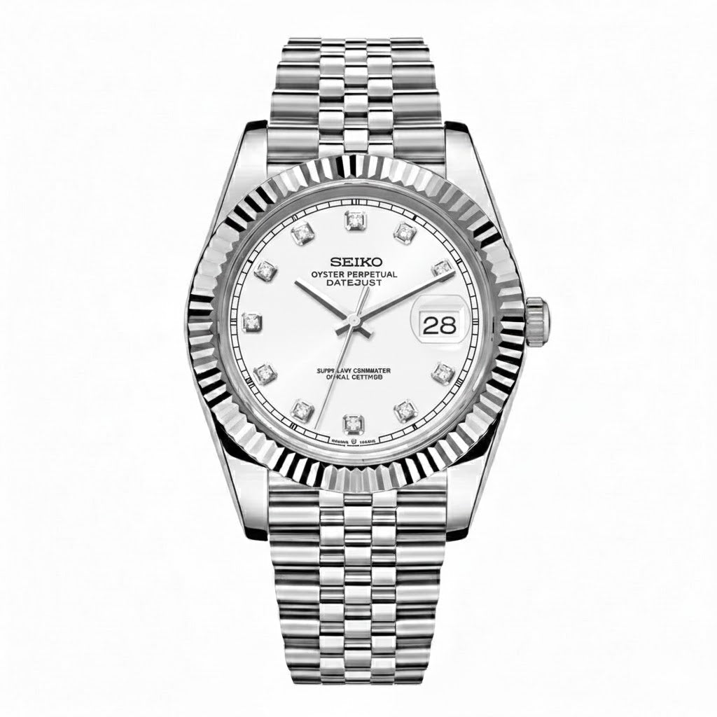 Seiko Mod Datejust Diamant