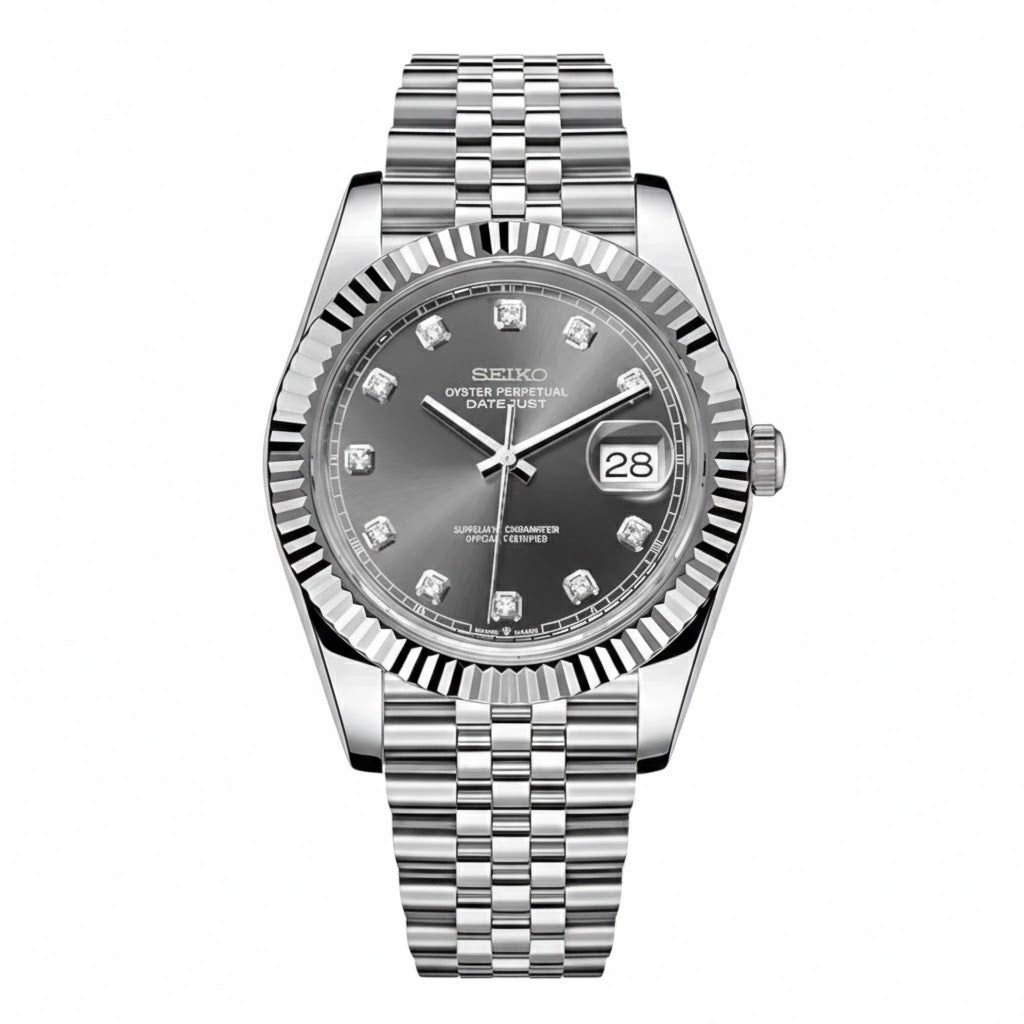 Seiko Mod Datejust Diamant